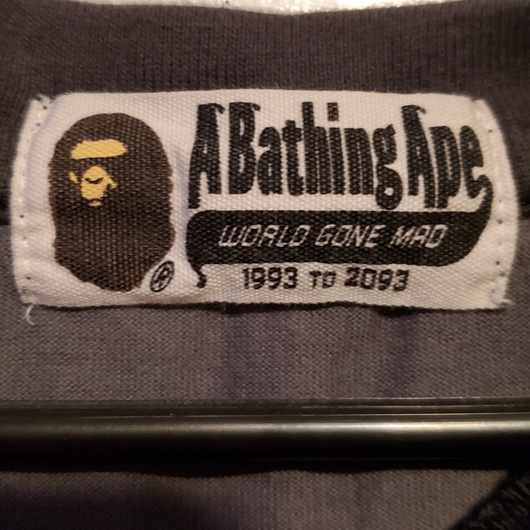Womens Grey Camo BAPE tshirt. - Picture 2 of 3